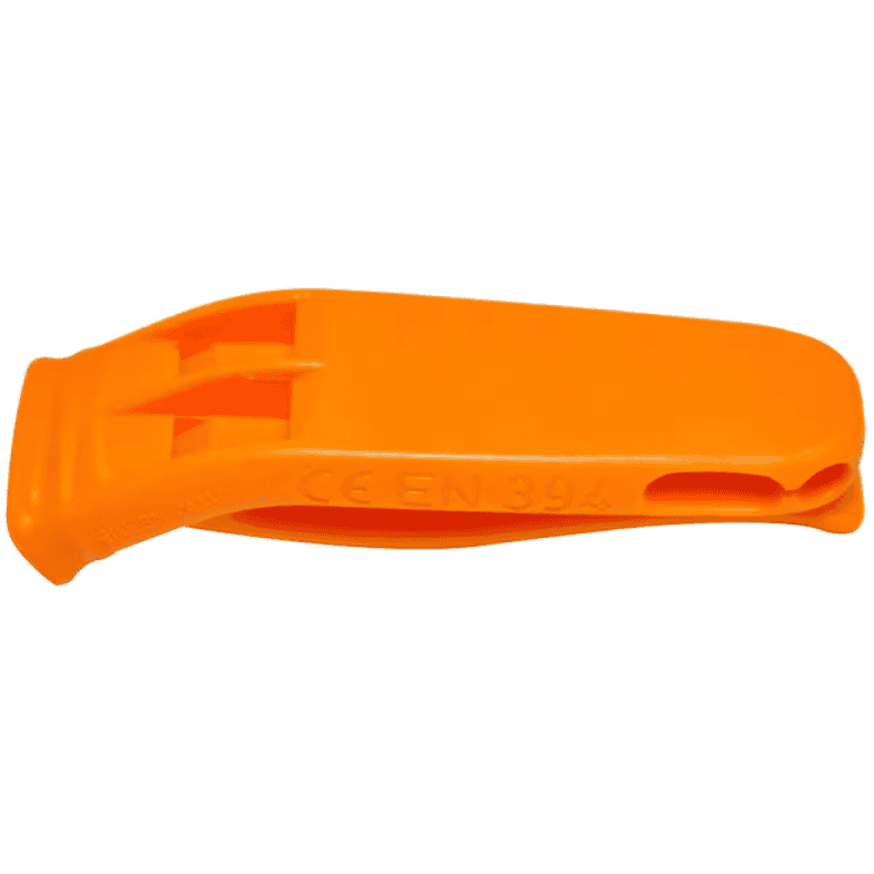 Safety whistle, orange