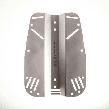 Standard Stainless Steel Backplate Bare