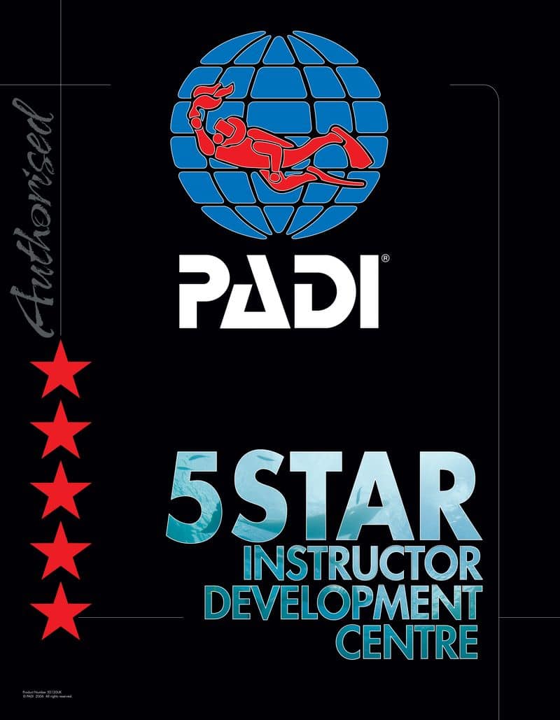 PADI 5 Star Instructor Development Centre